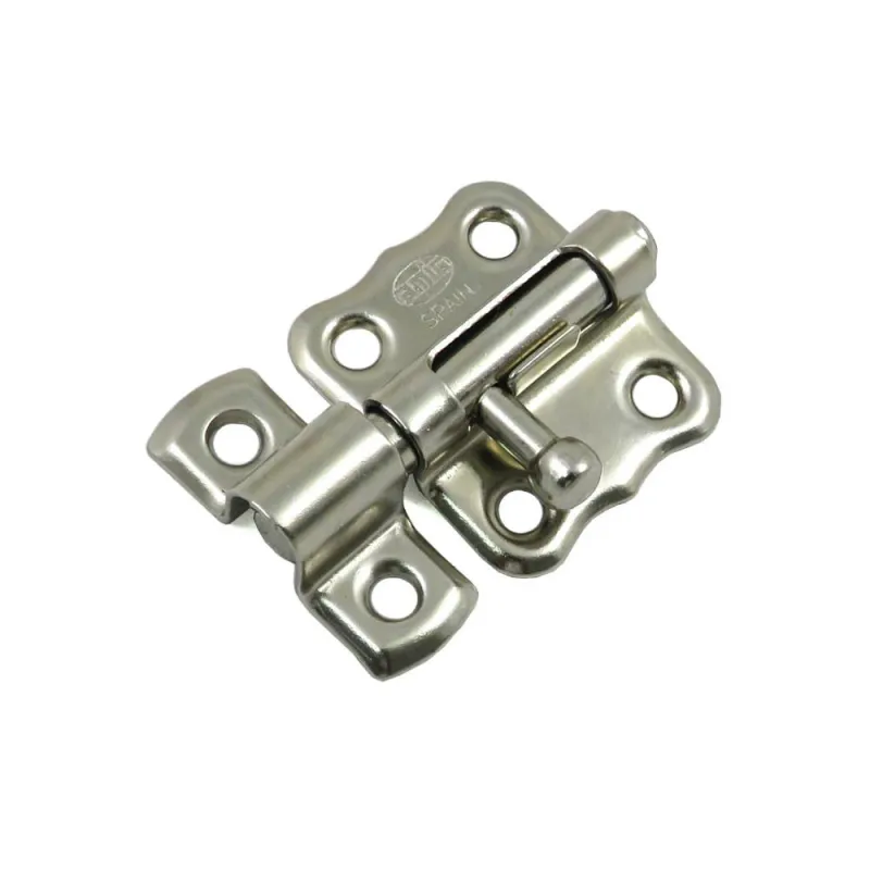 Zasuwka stalowa 30x33mm niklowana mod. 384