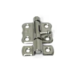 Zasuwka stalowa 30x33mm niklowana mod. 384