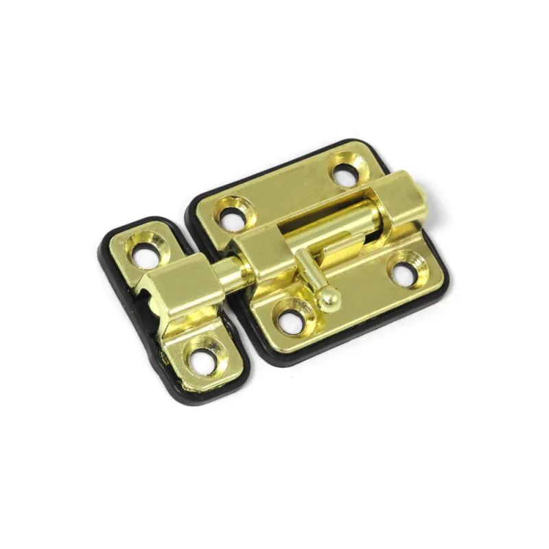 Zasuwka z nylonową podkładką 35mm mosiądzowana mod. 383