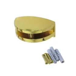Podpórka półki szklanej 6mm złoty połysk mod.311