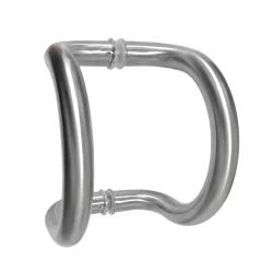 Pochwyt dwustronny odgięty 30x200mm INOX mod. 21