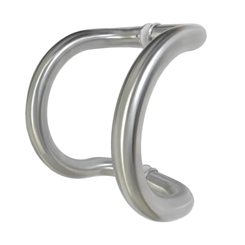 Pochwyt dwustronny odgięty 30x200mm INOX mod. 21