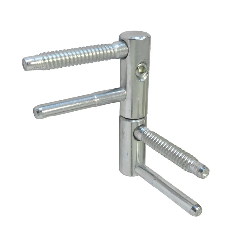 Zawias wkręcany 16x82mm z regulacją cynkowany LF