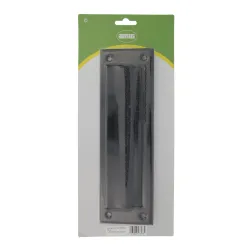 Wrzutnia na listy 254x78mm czarna mod. 1 DIS