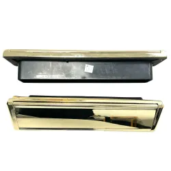 Wrzutnia na listy złota dwustronna ze szczotką mod. TN8200