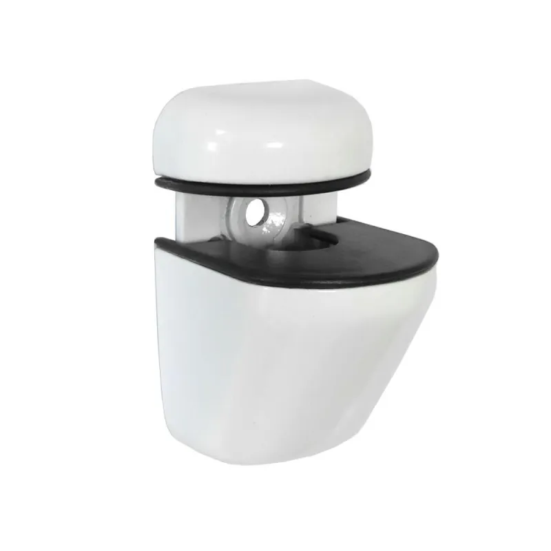 Podpórka półki szklanej 20mm biała mod.51