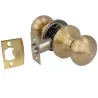 Gałka z zamkiem hotelowa mosiądz satyna mod. 623