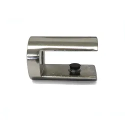 Podpórka półki szklanej 10mm nikiel satyna mod. 35