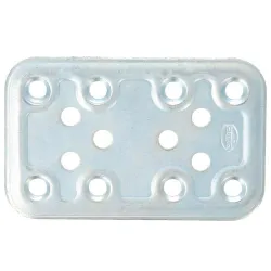 Łącznik płaski stalowy 80x50 cynkowany mod.500 do konstrukcji drewnianych