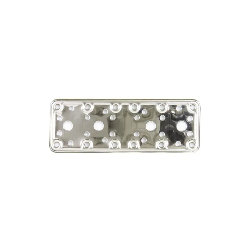 Łącznik ciesielski płaski 185x65mm inox mod.501