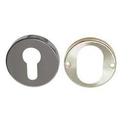 Szyld wkładki rozeta 52mm mosiadz chrom mat mod.252