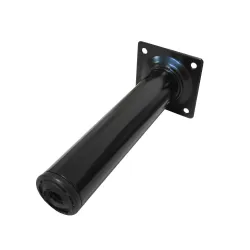 Noga 4-30x150 okrągła czarna