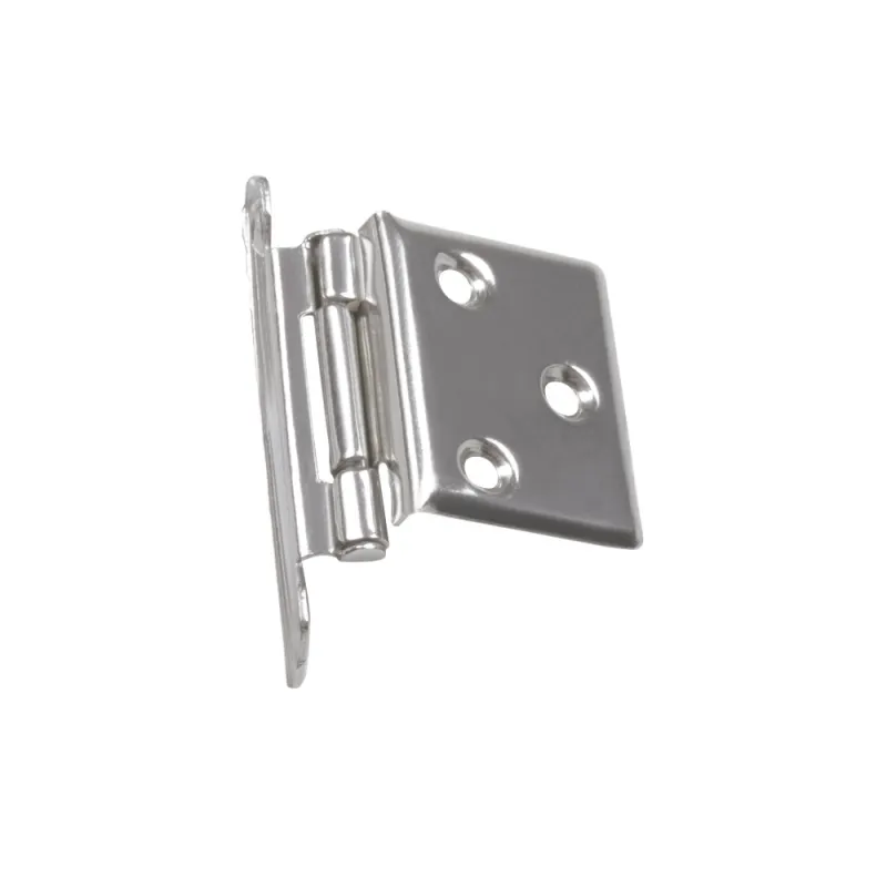 Zawias meblowy 63x40mm INOX asymetryczny mod. 6