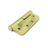 Zawias drzwiowy 102x76x3mm złoty electro brass prawy 2szt.
