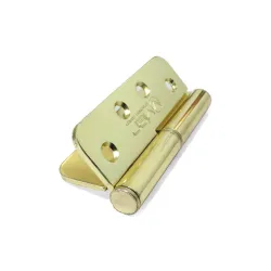 Zawias drzwiowy 102x76x3mm złoty electro brass prawy 2szt.
