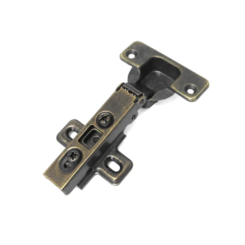 Zawias puszkowy nakładany 35mm złoto antyczne CLIP mod. 4000