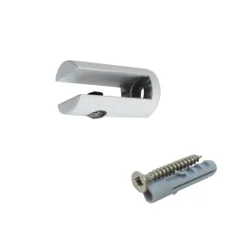 Podpórka półki szklanej 6mm biała 2szt. mod. 36