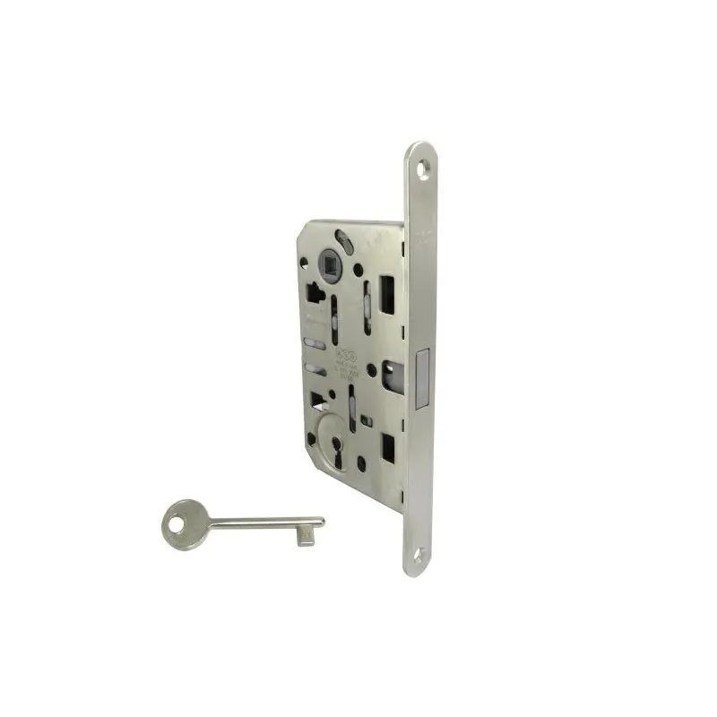 Zamek magnetyczny na klucz 90/50 nikiel satyna F18 Mediana POLARIS 2XT