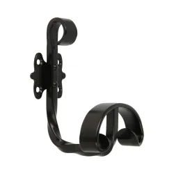 Wieszak ścienny rustykalny czarny 120x80mm mod. 101