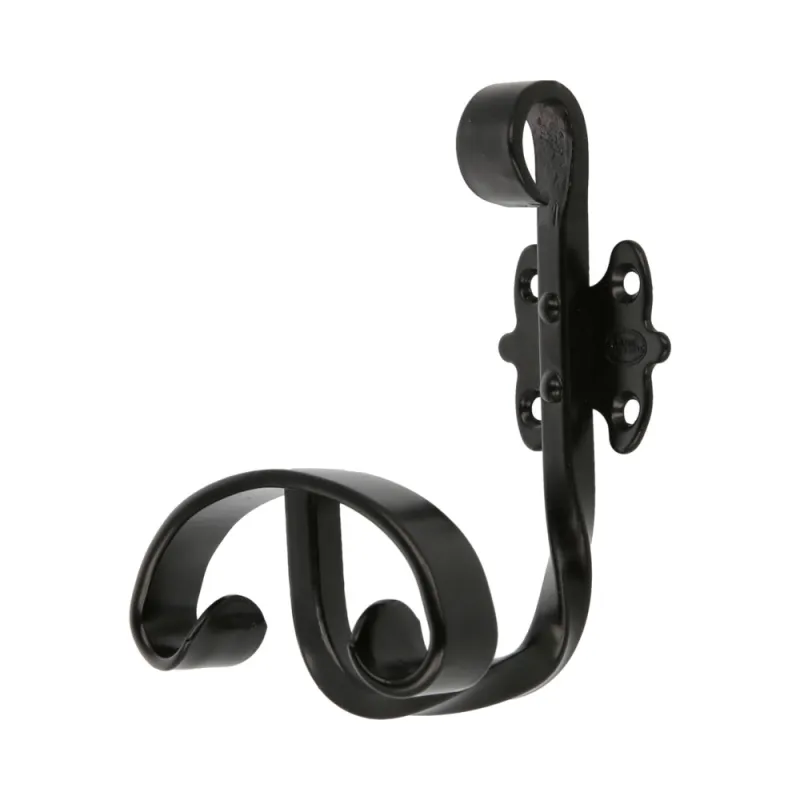 Wieszak ścienny rustykalny czarny 120x80mm mod. 101