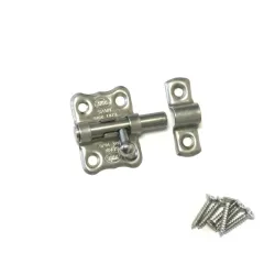 Zasuwka ze stali nierdzewnej INOX 25x33mm mod. 384