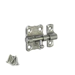 Zasuwka ze stali nierdzewnej INOX 25x33mm mod. 384