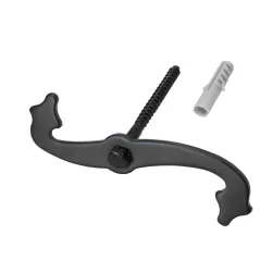 Blokada okiennicy zamknięcie czarne "S" mod.1