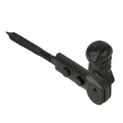 Zamknięcie okiennicy blokada ozdobna czarna twarz mod. 3