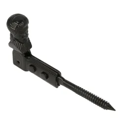 Zamknięcie okiennicy blokada ozdobna czarna twarz mod. 3