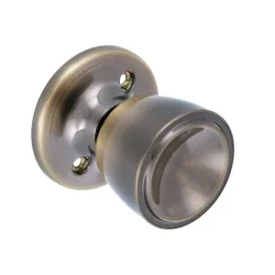 Gałka drzwiowa stała 51mm złoto antyczne mod. 605