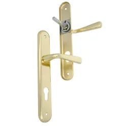 Klamka AMIG 252 wkładka 85 mosiądzowana