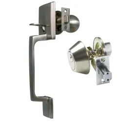 Klamka w stylu amerykańskim chrom mat mod. 1910