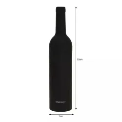 Zestaw akcesoriów do wina 5 elementów w imitacji butelki