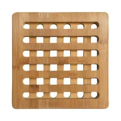 Podkładki bambusowe 20x20x1,2cm zestaw 2szt.