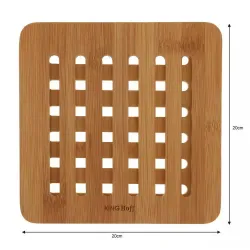 Podkładki bambusowe 20x20x1,2cm zestaw 2szt.