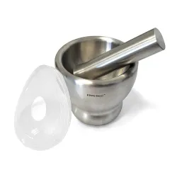 Moździerz stal nierdzewna 2  elementy