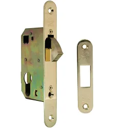 Zamek hakowy na wkładkę 50mm F22 mosiądzowany mod. 501