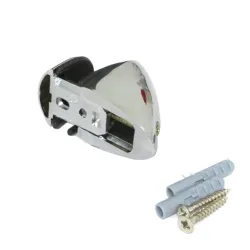 Podpórka do półki szklanej 1-10mm regulowana chrom połysk mod. 41