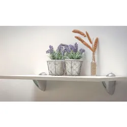 Podpórka do półki szklanej 1-10mm regulowana chrom połysk mod. 41