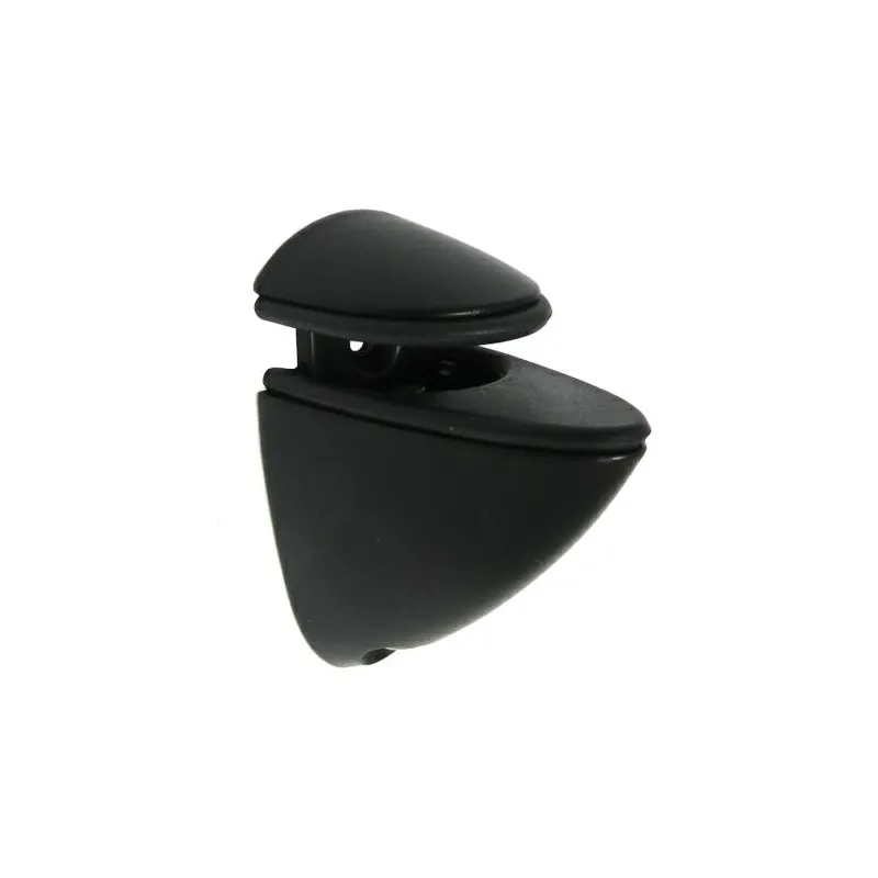 Podpórka do półki szklanej 1-10mm regulowana czarna mod. 41