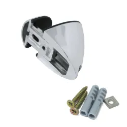 Podpórka półki szklanej 1-16mm regulowana chrom połysk mod.40