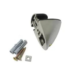 Podpórka półki szklanej 1-16mm nikiel satyna mod.40 pelikan