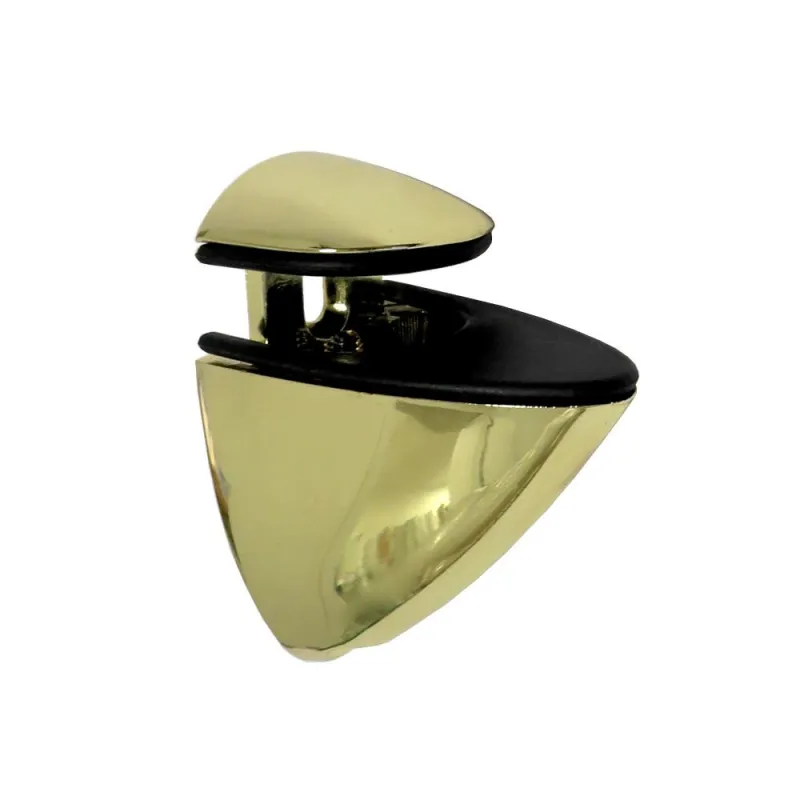 Podpórka półki szklanej 1-16mm regulowana złoty połysk mod.40