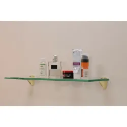 Podpórka półki szklanej 1-16mm regulowana złoty połysk mod.40