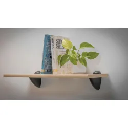 Podpórka do półki 1-25mm regulowana czarna mod. 42 pelikan