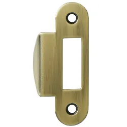 Zaczep 22x82x2mm najazd kątowy 8mm mosiądz antyczny do zam. Mediana i Centro