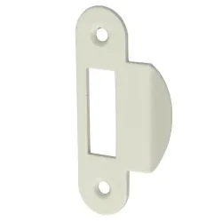 Zaczep 22x82x2mm najazd kątowy 8mm biały do zamków Mediana i Centro