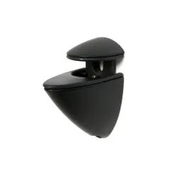 Podpórka półki szklanej 1-16mm regulowana czarna mod.40 Pelikan