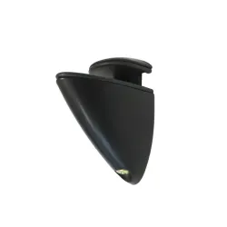 Podpórka półki szklanej 1-16mm regulowana czarna mod.40 Pelikan