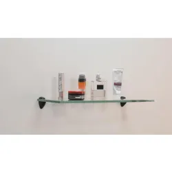 Podpórka półki szklanej 1-16mm regulowana czarna mod.40 Pelikan